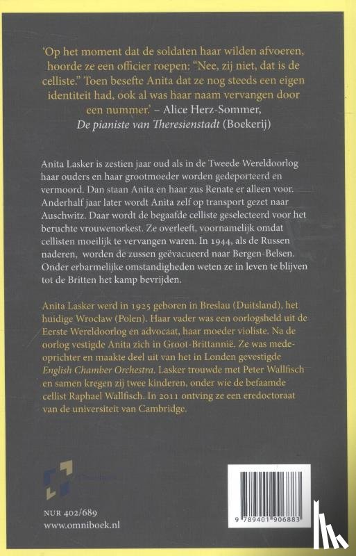 Lasker-Wallfisch, Anita - De celliste van Auschwitz