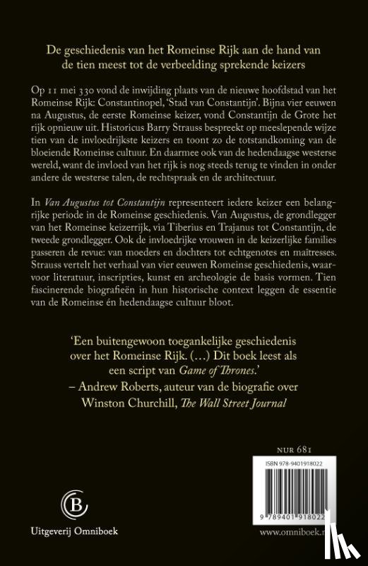 Strauss, Barry - Van Augustus tot Constantijn