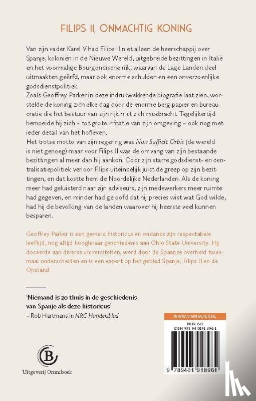 Parker, Geoffrey - Filips II