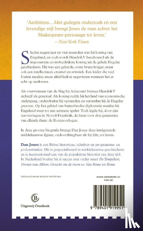 Jones, Dan - Hendrik V