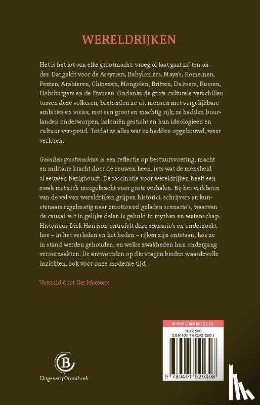Harrison, Dick - Gevallen grootmachten