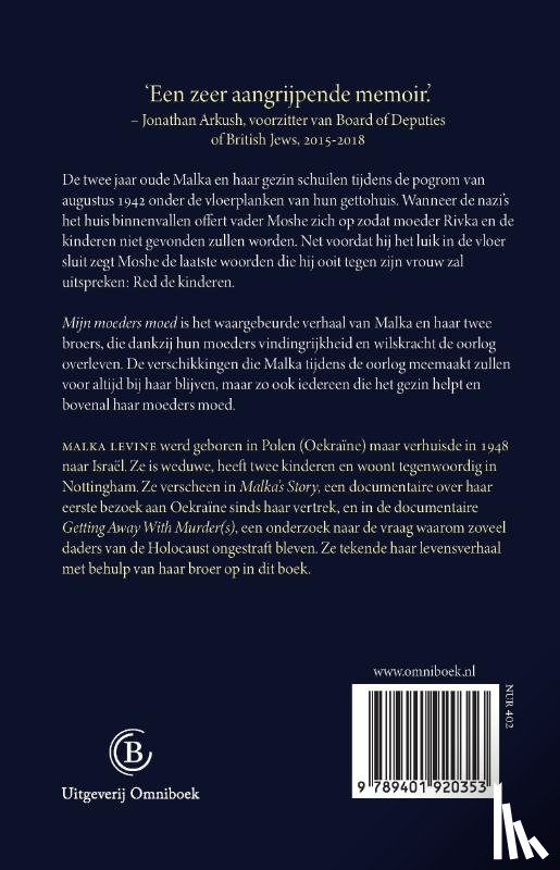 Levine, Malka - Mijn moeders moed