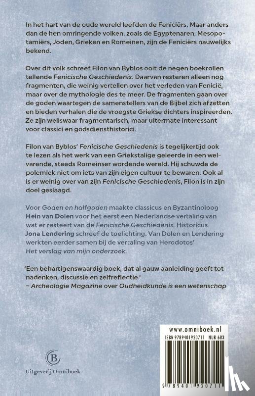 Lendering, Jona, Dolen, Hein van - Goden en halfgoden