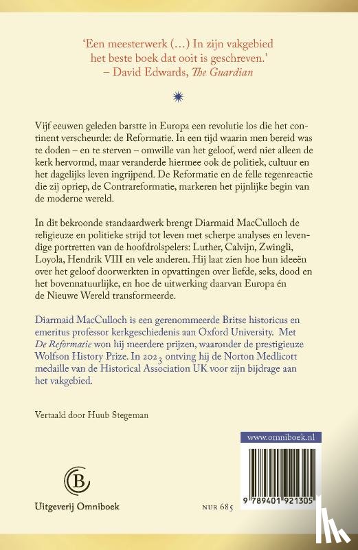 MacCulloch, Diarmaid - De Reformatie