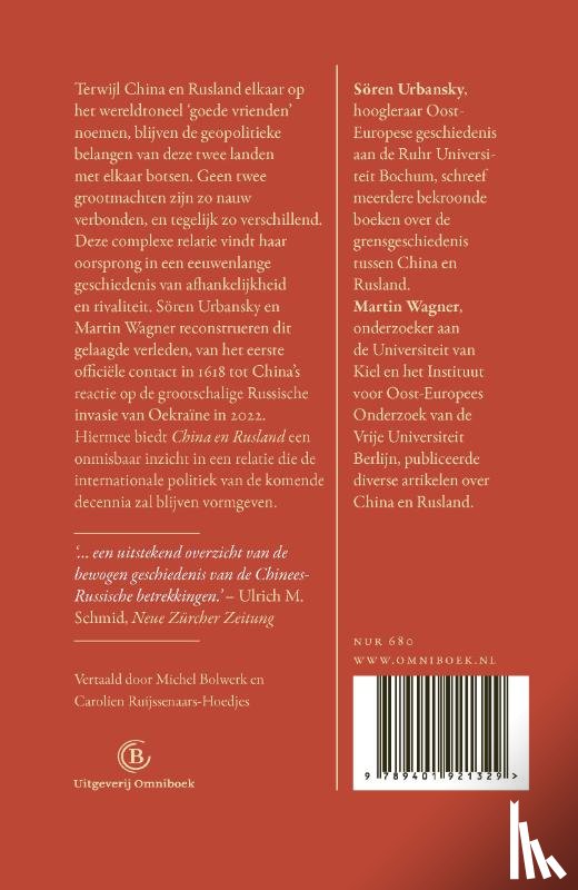 Urbansky, Sören, Wagner, Martin - China en Rusland