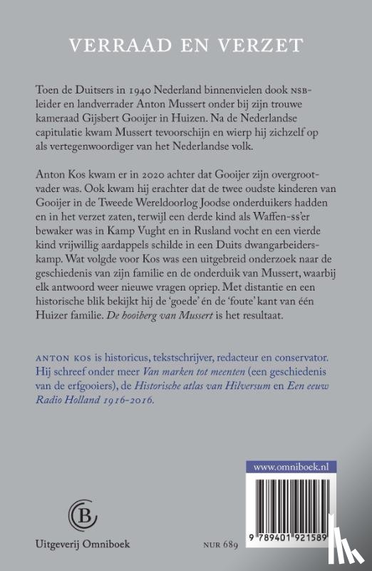 Kos, Anton - De hooiberg van Mussert