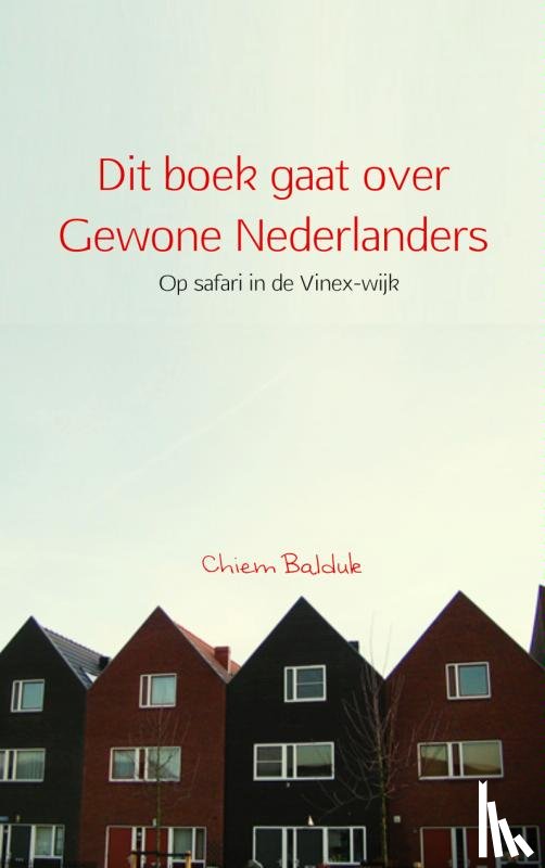 Balduk, Chiem - Dit boek gaat over gewone Nederlanders