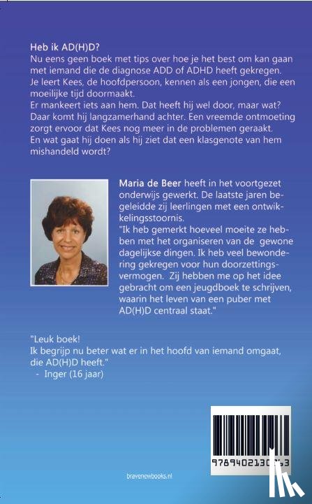 Beer, Maria de - Heb ik AD(H)D?
