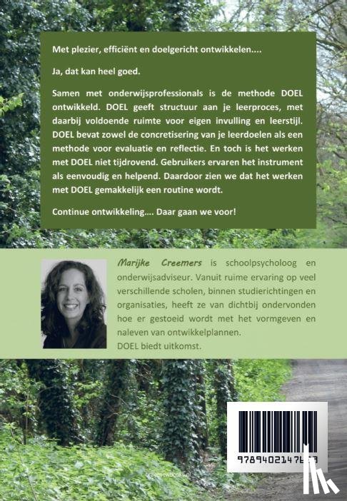 Creemers, Marijke - DOEL een manier om jezelf doelgericht & met succes te ontwikkelen
