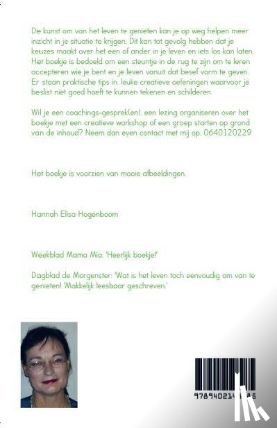 Hogenboom, Hannah Elisa - De kunst om van het leven te genieten