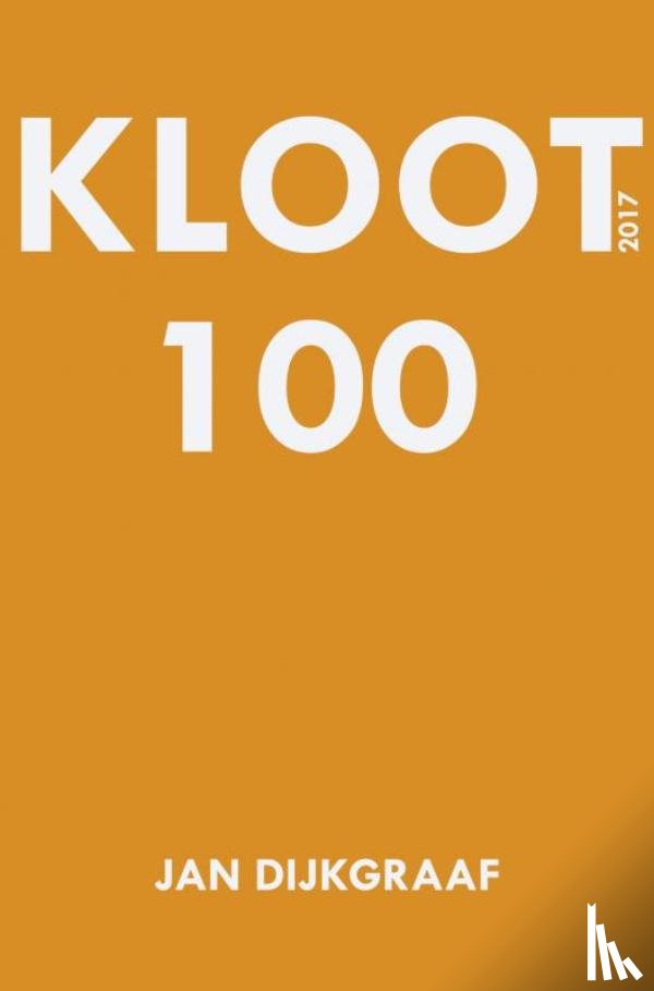 Dijkgraaf, Jan - Kloot 100