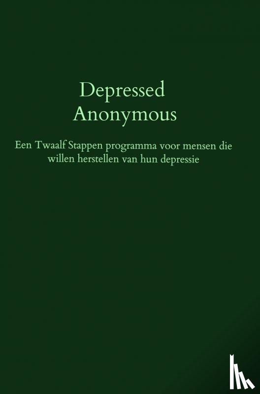 Smith, Hugh - Depressed Anonymous