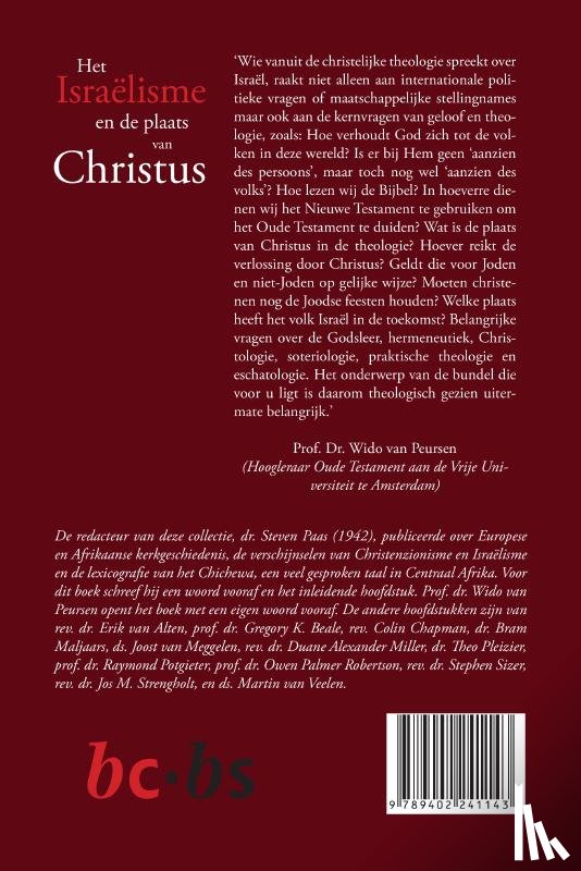 Paas (red.), Steven - Het Israëlisme en de plaats van Christus