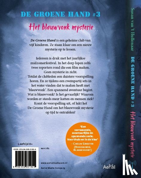 't Hullenaar, Susan van - Het blauwvonk mysterie