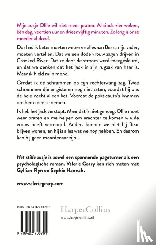 Geary, Valerie - Het stille zusje