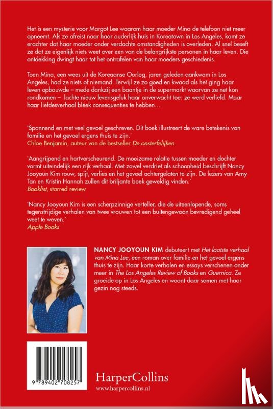 Kim, Nancy Jooyoun - Het laatste verhaal van Mina Lee