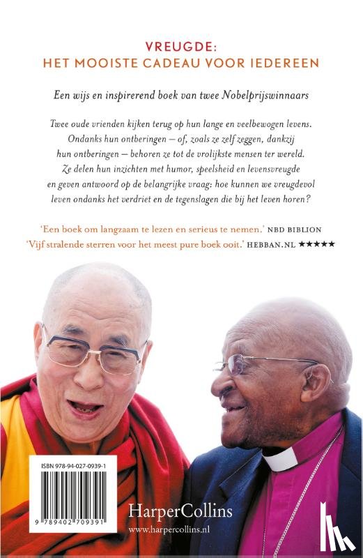 Lama, Dalai, Tutu, Desmond, Abrams, Douglas - Het boek van vreugde