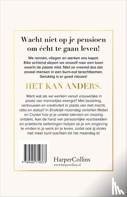 Duchossoy, Mabel, Kwee, Crystal - Eindelijk maandag