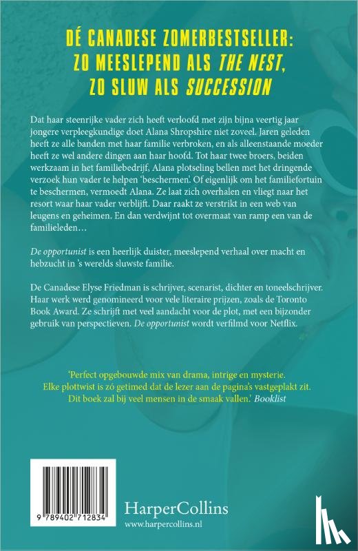 Friedman, Elyse - De opportunist