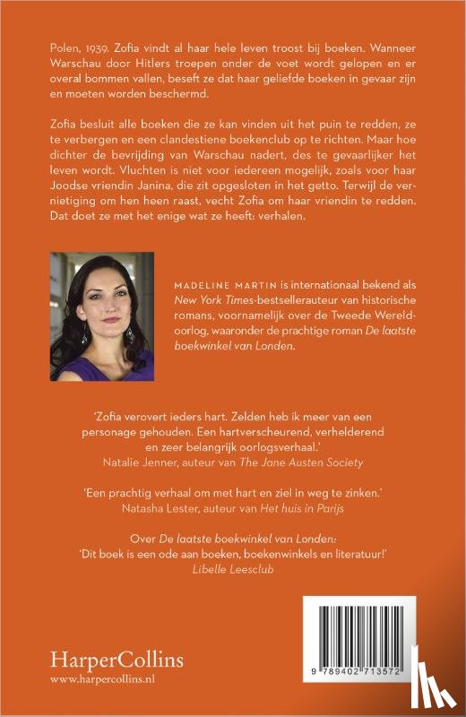 Martin, Madeline - De verborgen bibliotheek van Warschau