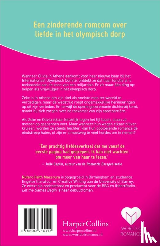 Mazarura, Rufaro Faith - Let the Games Begin