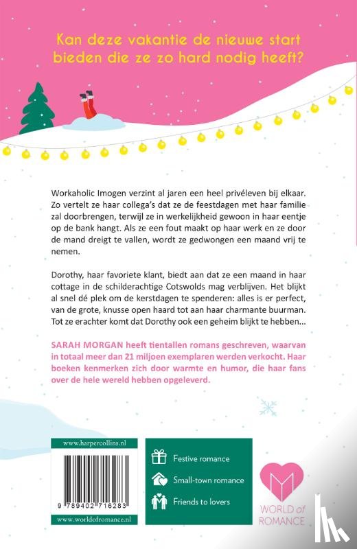 Morgan, Sarah - Kerst in de Holiday Cottage