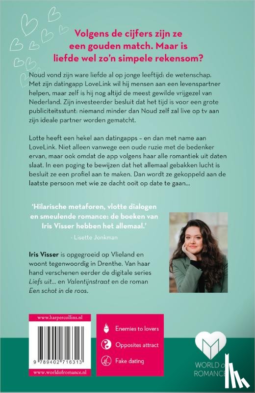 Visser, Iris - Het liefdesalgoritme