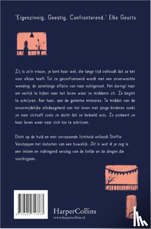 Verstappen, Steffie - Dit is wat ik je zeg