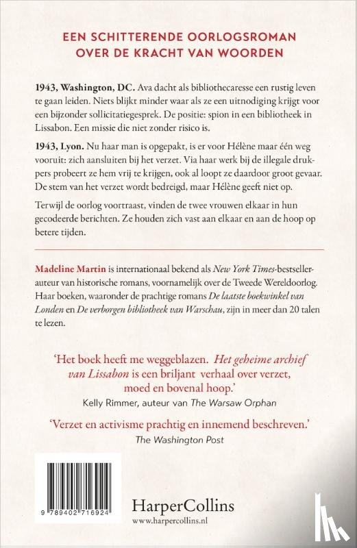 Martin, Madeline - Het geheime archief van Lissabon