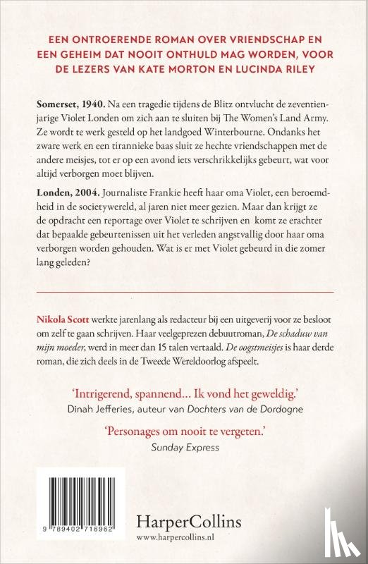 Scott, Nikola - De oogstmeisjes