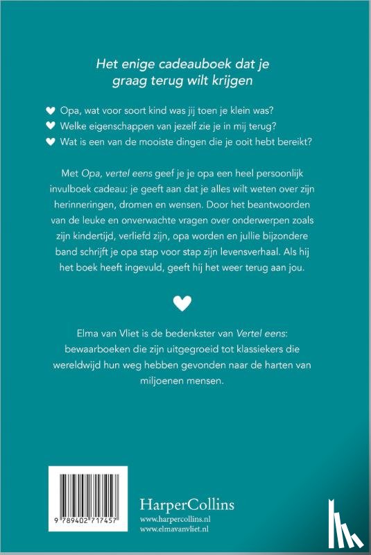 Vliet, Elma van - Opa, vertel eens