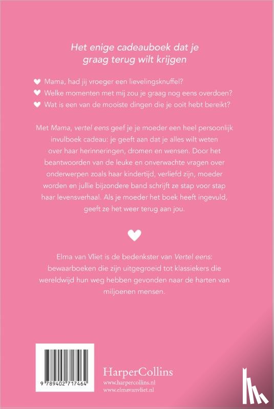 Vliet, Elma van - Mama, vertel eens...