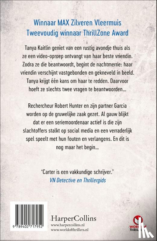 Carter, Chris - De beller