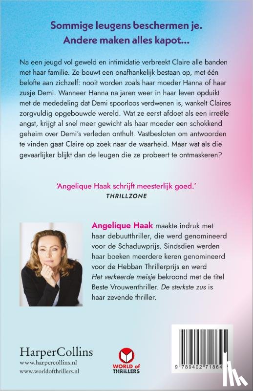 Haak, Angelique - De sterkste zus