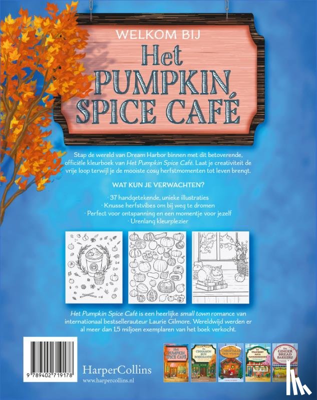 Gilmore, Laurie - Het Pumpkin Spice Café-kleurboek