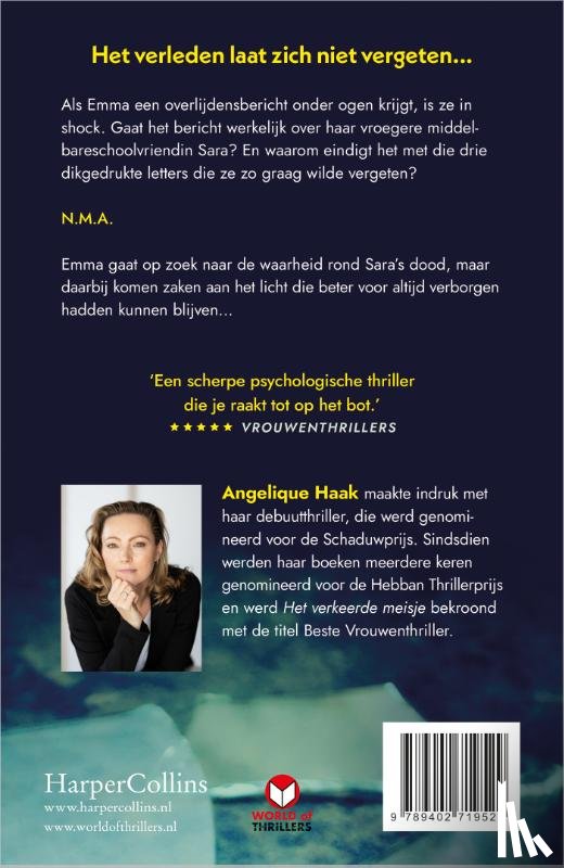 Haak, Angelique - Nooit meer alleen