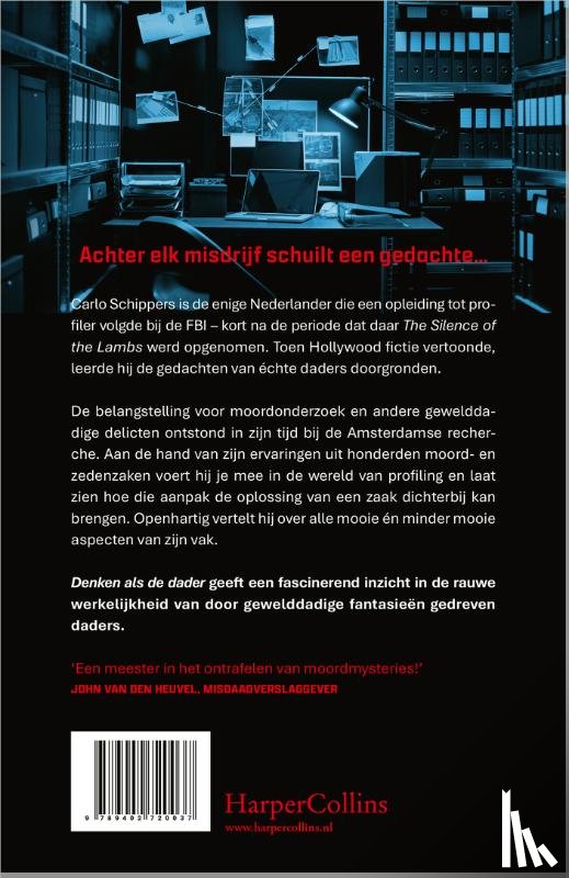 Schippers, Carlo - Denken als de dader