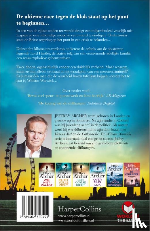 Archer, Jeffrey - De tegenstander