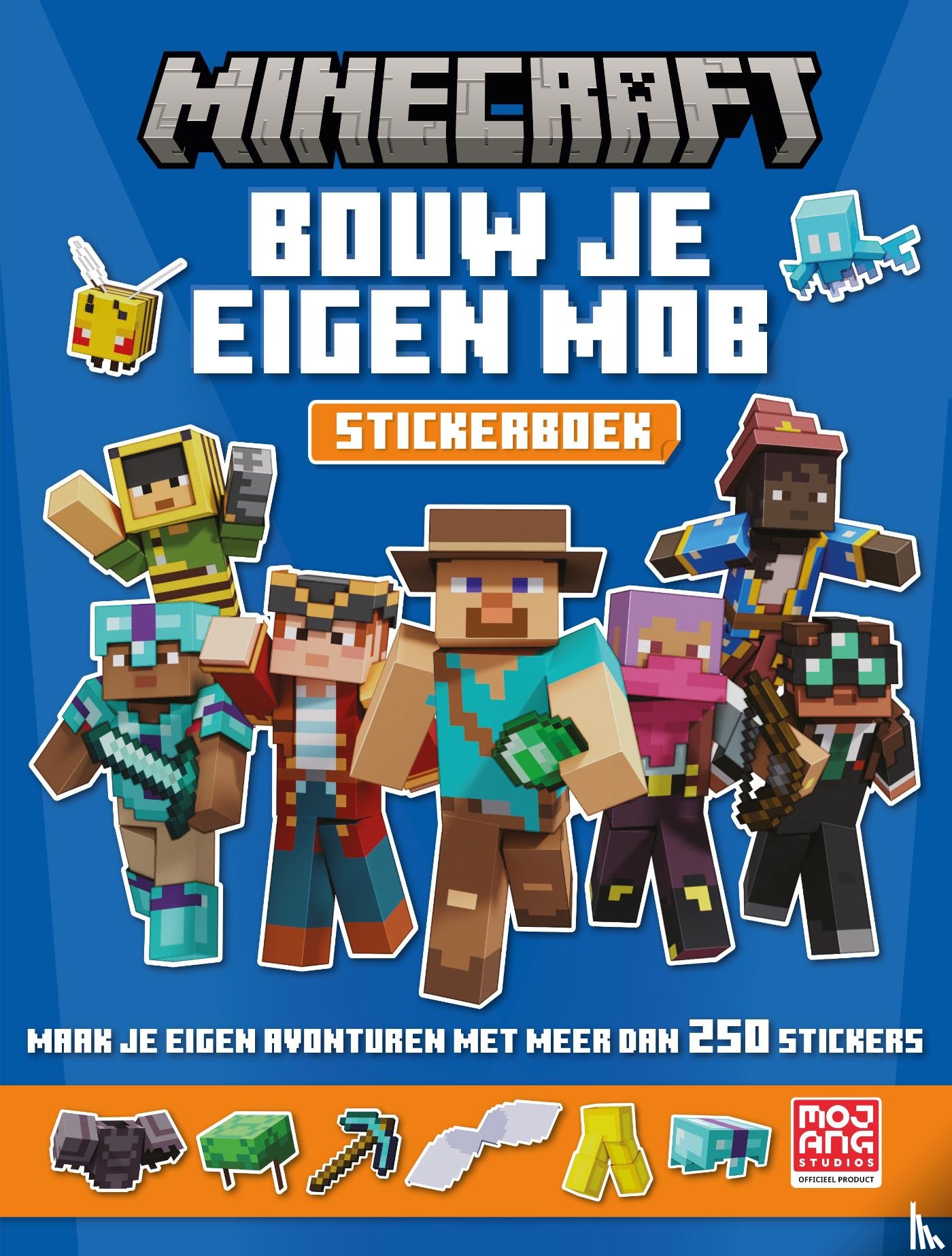 Mojang AB - Minecraft: Bouw je eigen mob-stickerboek
