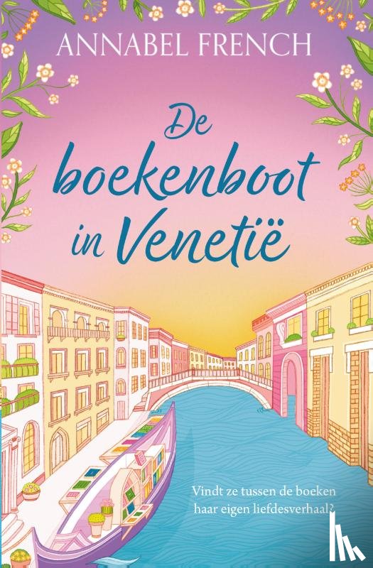 French, Annabel - De boekenboot in Venetië