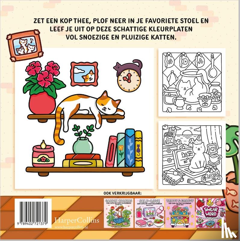 Kotz, Hikaru - Cat Moments – een cute en cozy kleurboek