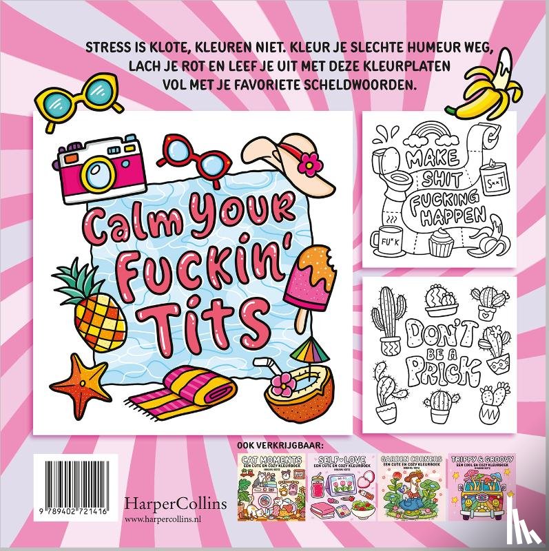 Kotz, Hikaru - Swear Word – een bold en cozy kleurboek