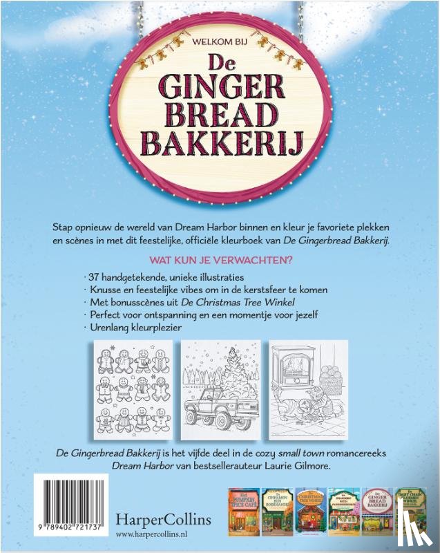 Gilmore, Laurie - De Gingerbread Bakkerij-kleurboek