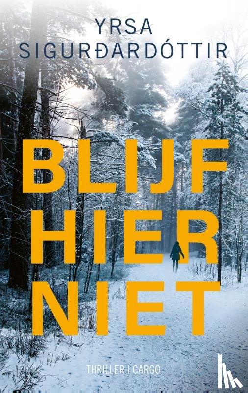 Sigurdardottir, Yrsa - Blijf hier niet