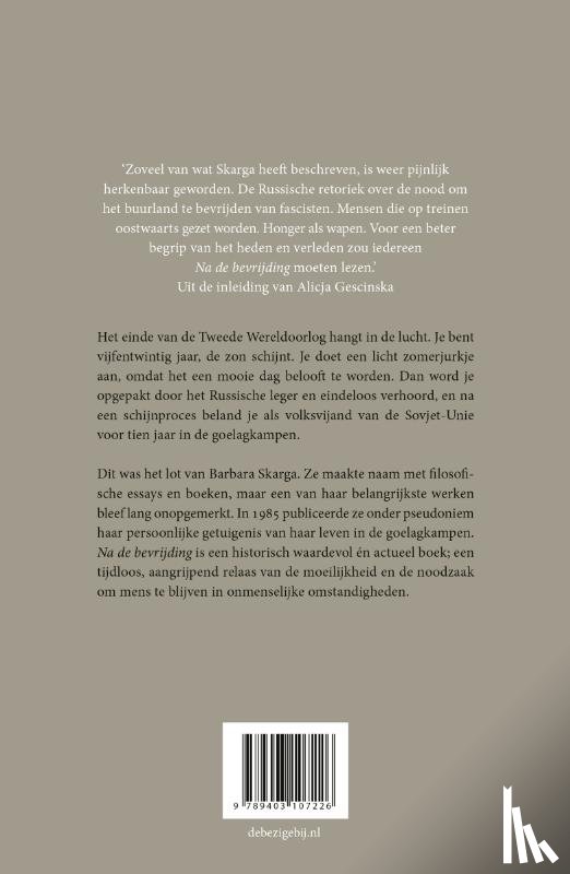 Skarga, Barbara - Na de bevrijding