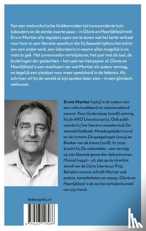 Mortier, Erwin - Glorie en heerlijkheid