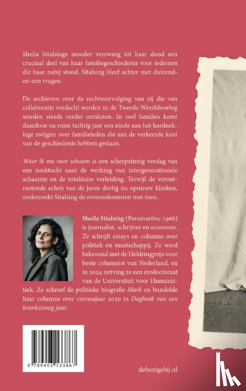 Sitalsing, Sheila - Waar ik me voor schaam