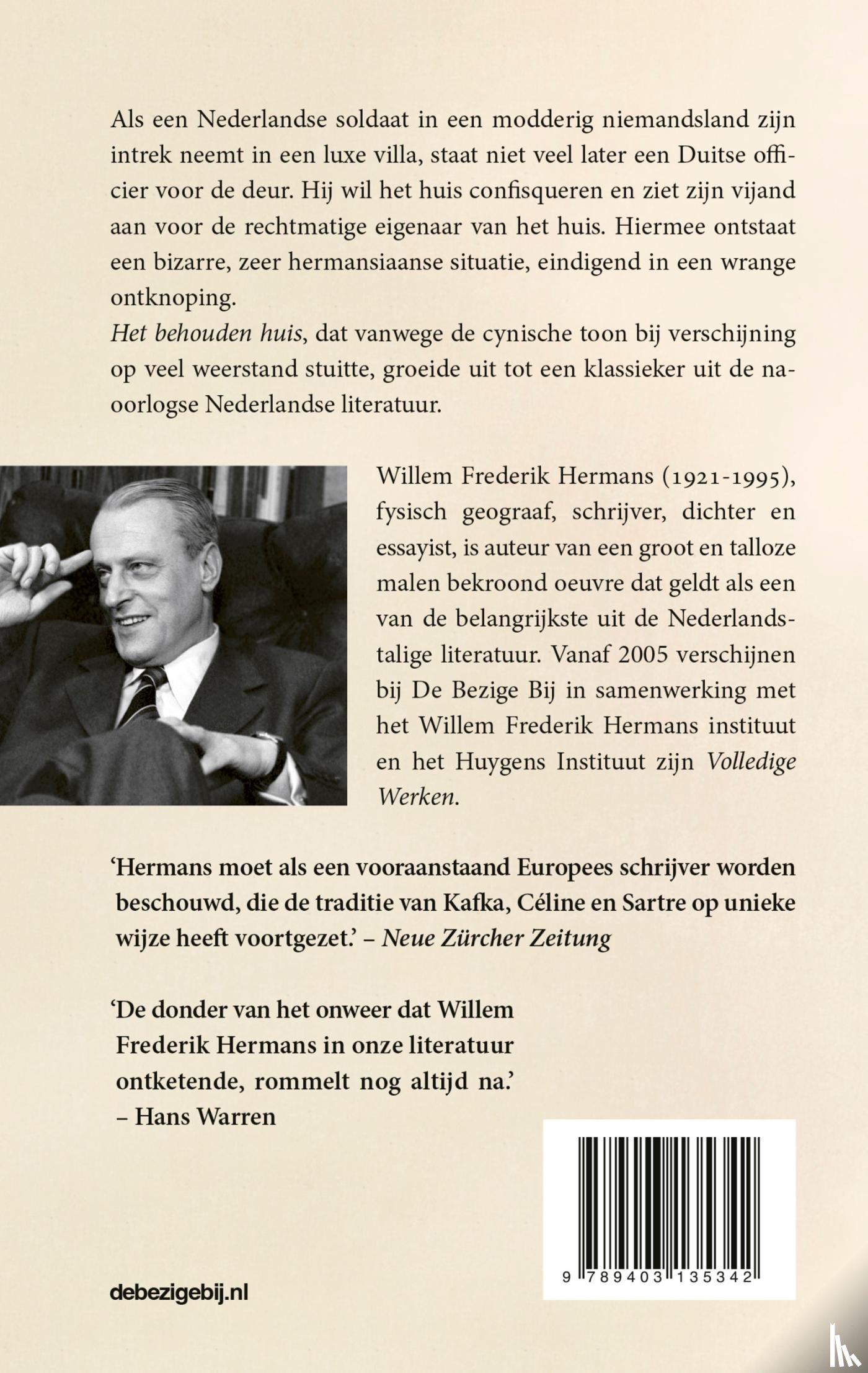 Hermans, Willem Frederik - Het behouden huis