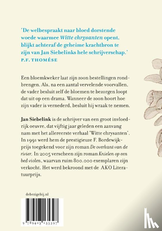 Siebelink, Jan - Witte chrysanten