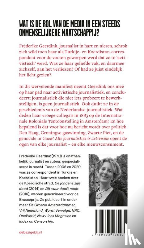 Geerdink, Fréderike - Alle journalistiek is activisme